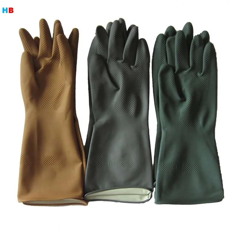 33cm Hochwertige wasserdichte Küchen handschuhe Korea Style Grau