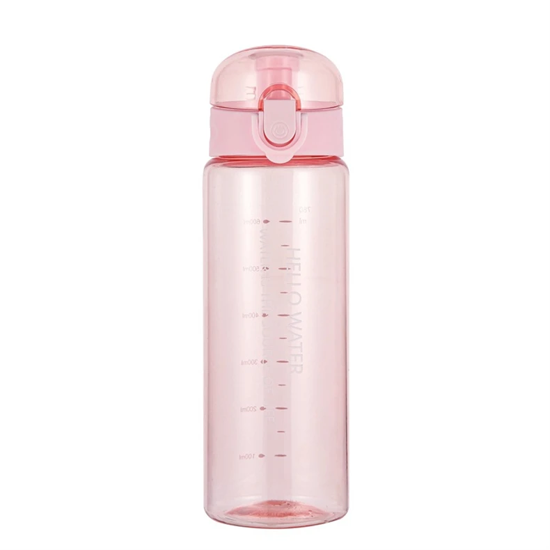 780ml Plastic Water Bottle for Drinking Portable Sport Tea Coffee