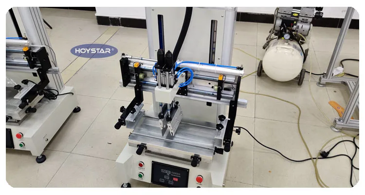 Sliding Worktable Desktop Screen Printing Machine Suitable for Print ...
