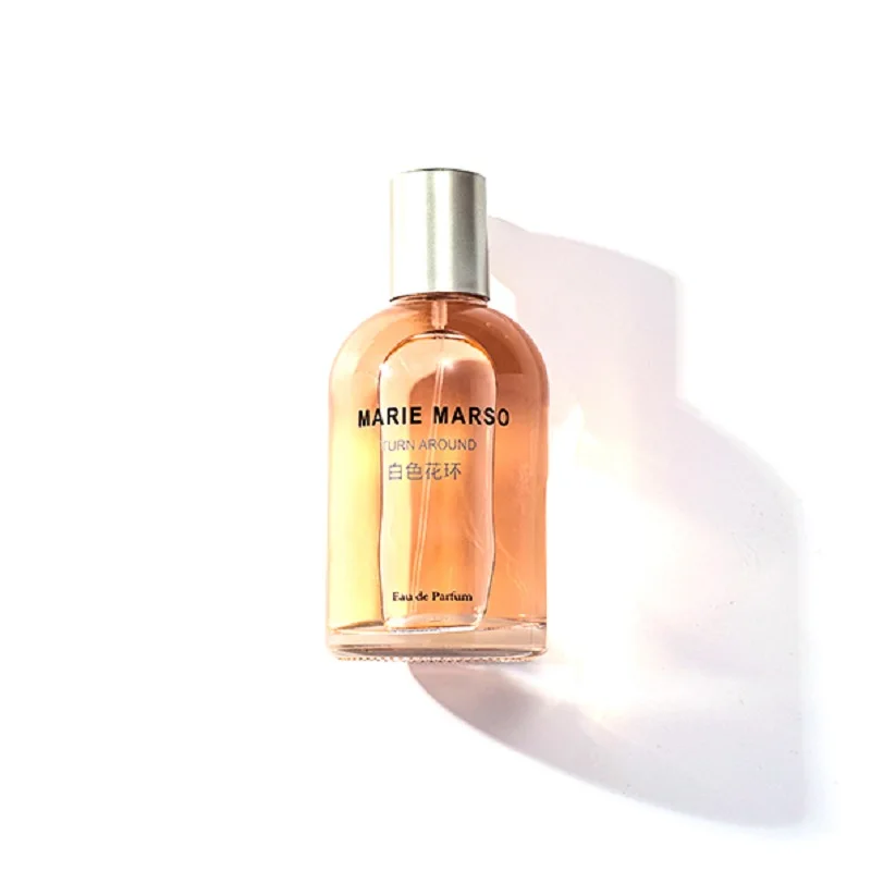 Low Moq 30ml 50ml 100ml Small Empty clear Oval Perfume Spray Bottle Glass Atomizer Perfume Set Empty Container with Box