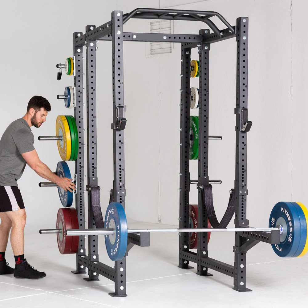 Rouser Fitness Spotter Arms Safely Lift Heavy Gym Equipment Accessories Spotter Arms for Power Rack Smith Machines