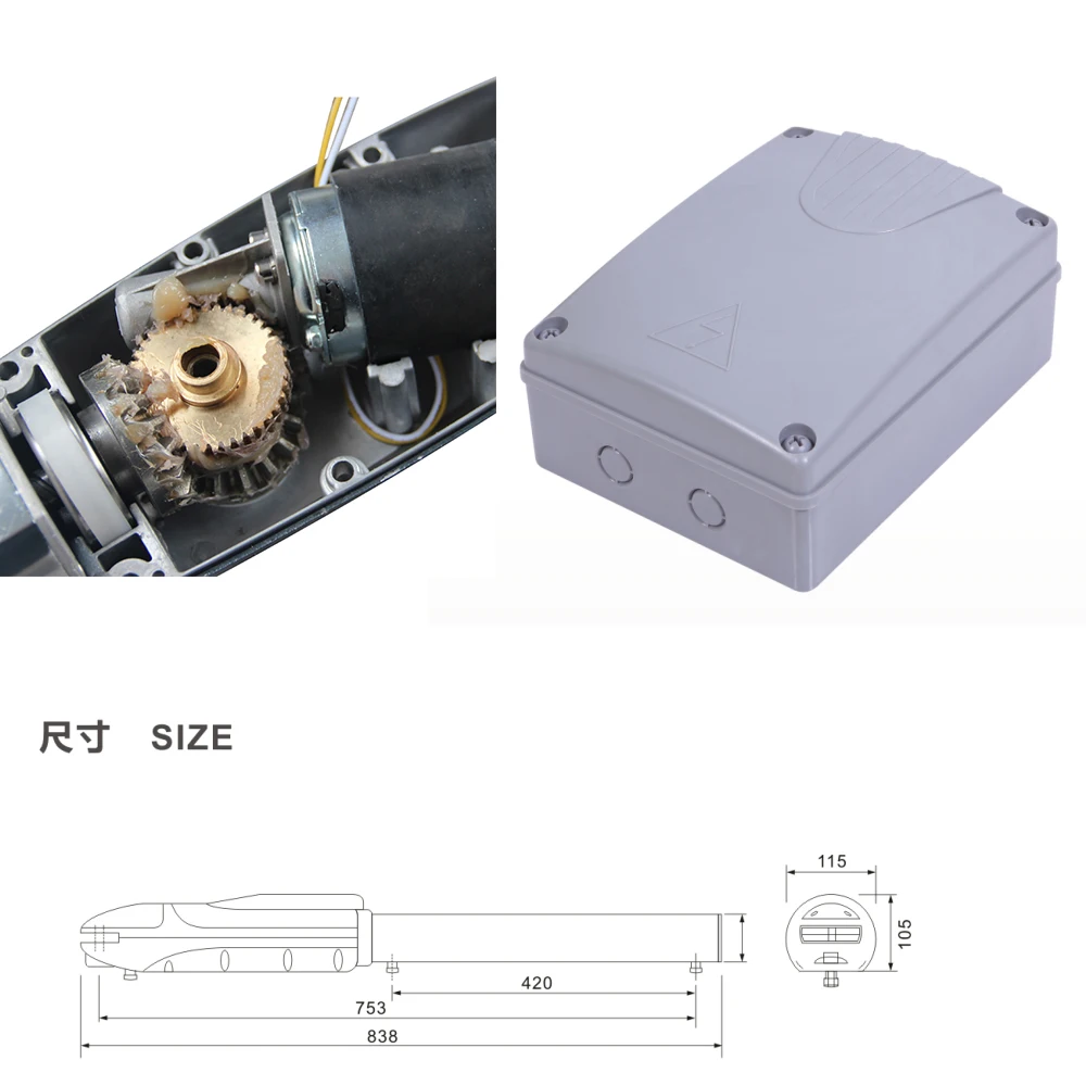 High Quality Automatic Electric Swing Gate Opener Garage Door Motor Swing Door Motor 500KG