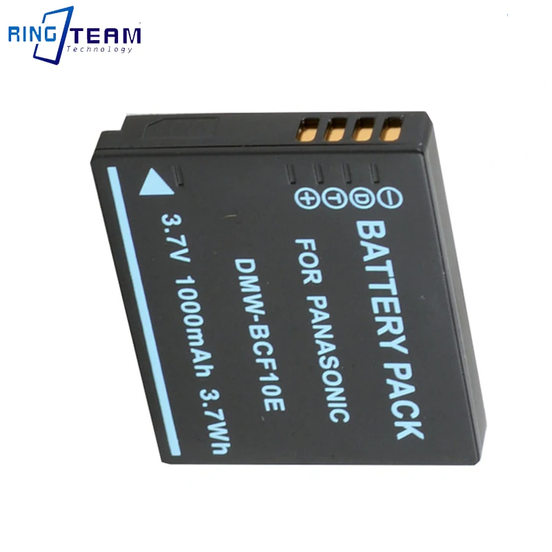 1000mAh 3.7V DMC-BCF10E Digital Camera Battery for Lumix DMC-FH1 FH22 FS4 FS6 FS7D FS8 FS12 FS15 FS20 Cameras details