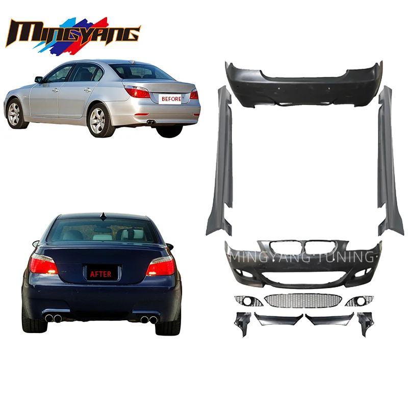 High Quality E60 M5 Bodykit Front Bumper Car Parts Upgrade 5 Series Accessories For Bmw E60 Body