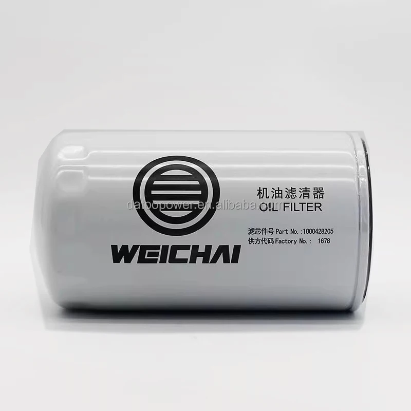 Weichai Wp12 Wp13 diesel Engine Oil Filter 1000428205