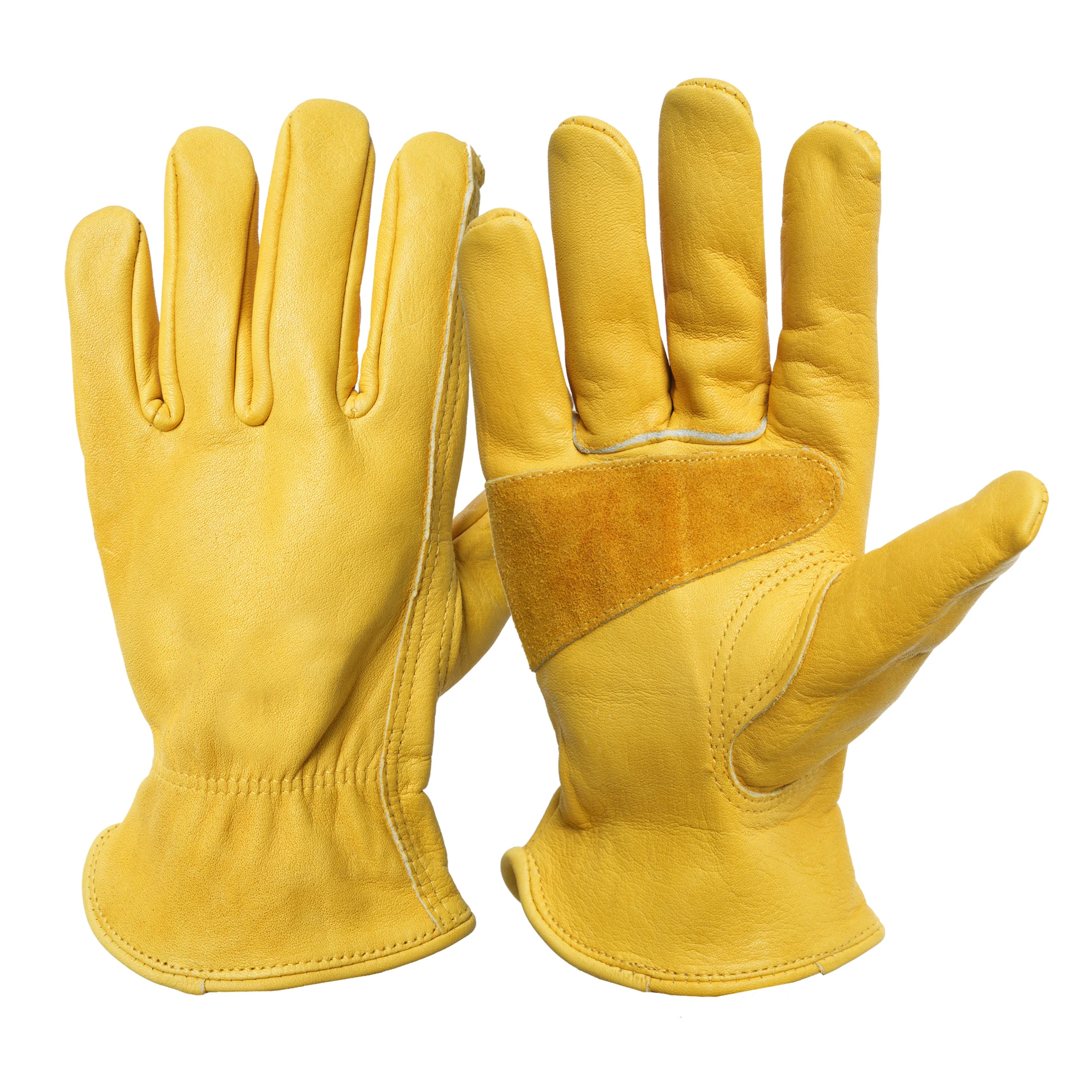 Buy Wholesale China Genuine Leather Work Gloves , Sheep Nappa Gloves For  Women And Men & Leather Work Gloves at USD 6.5
