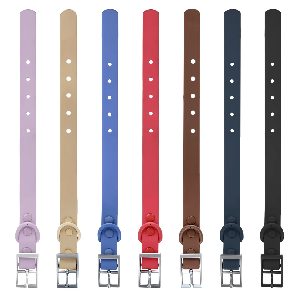 Custom Designer Durable Pvc Soft Waterproof Adjustable Luxury Lead Walk Small Pet Dog Collar Leashes Set