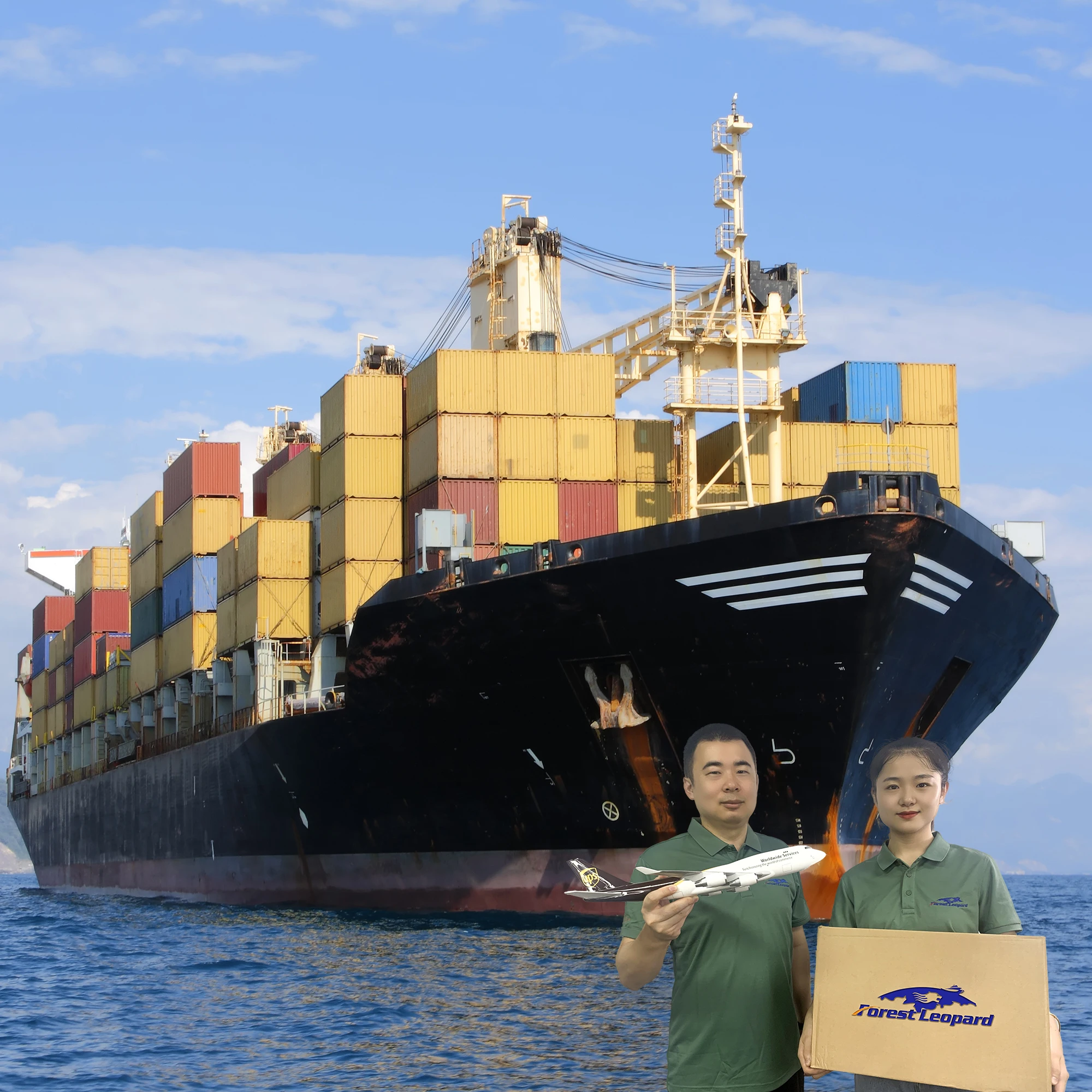 Sea Freight Forwarder in Shanghai From China to USA Italy Cheapest Rates Logistics Agent Amazon FBA Shipping Price