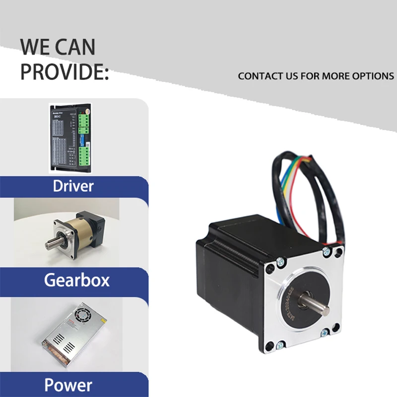 Mi☆2点 57HS76-2004A 57hs Nema 23 Stepper Motor Hybrid Stepper Motor 2A