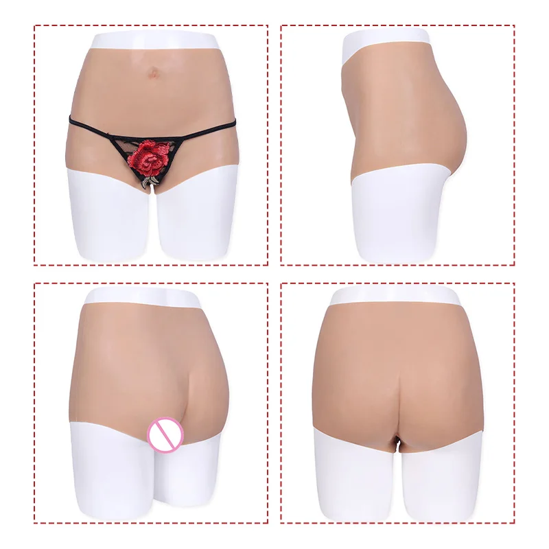 CDS Silicone Fake Vagina Shorts Panty – Hip Shaping Shapewear For Transgender, Crossdresser, One Size