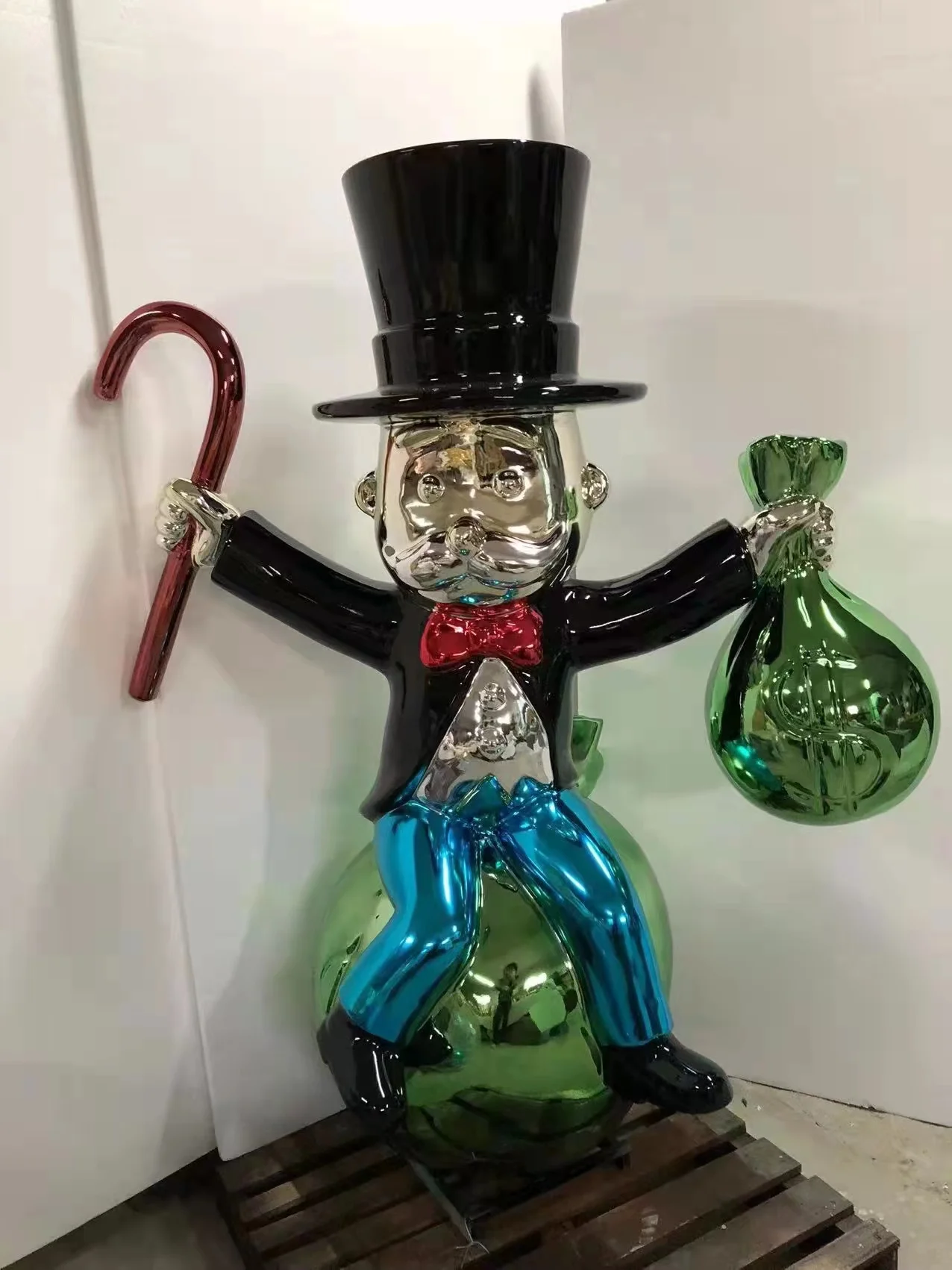 Лидер продаж, монопольные скульптуры из стекловолокна для богатых людей, монопольная скульптура, монопольная скульптура на продажу