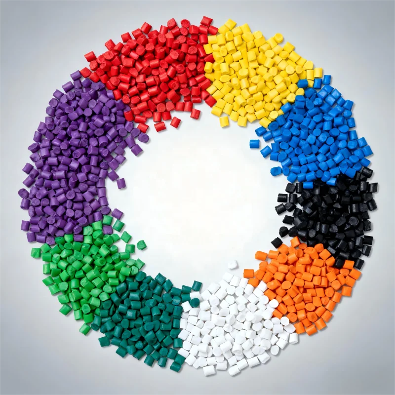Pure Yellow Color Medical Grade Automotive Parts Masterbatch for Blown Film Drawing Grade Applications PE/PP Compatible