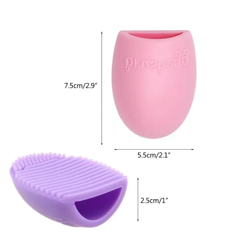 Silicone egg scrubbing artifact cleaning and cleaning makeup artifact scrubbing artifact tool silicone egg brush