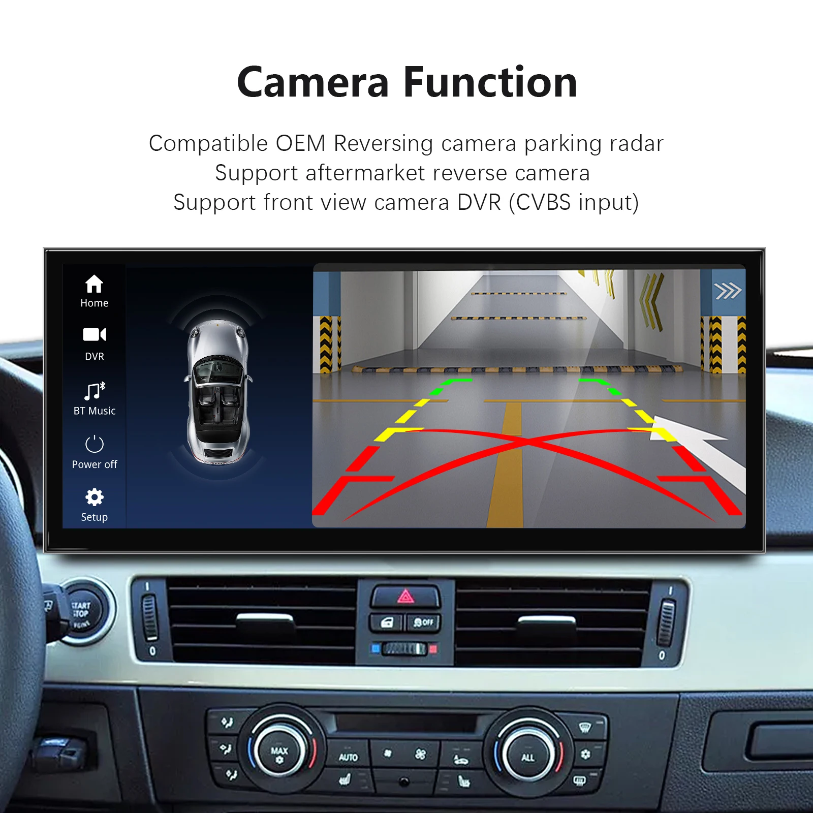 Ultraschmales 15,8-Zoll-Linux-Autoradio für BMW 3er E60 E61 E63 E64 5er E90 E91 E92 E93 mit kabelloser CarPlay- und Android Auto-Unterstützung_voghion.com