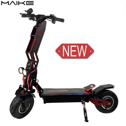 Best buy USA/EU warehouse MAIKE MKS 8000W off road tire Foldable Electric Scooters With Seat