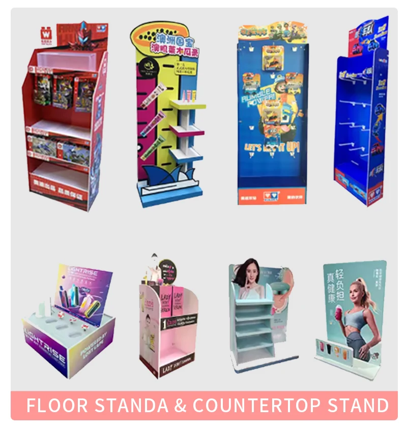 Side Rack Pop Store Supermarket Retail Display Racks Pop Display Food Nuts Biscuit Potato ...