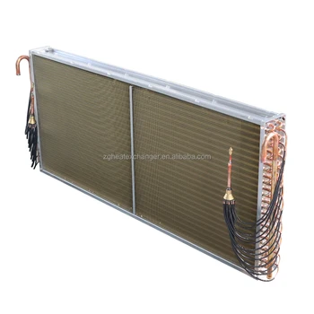 Industrial Manufactory's Customized Aluminium Copper Coil Heat Transfer Exchanger Machine Evaporator Coil