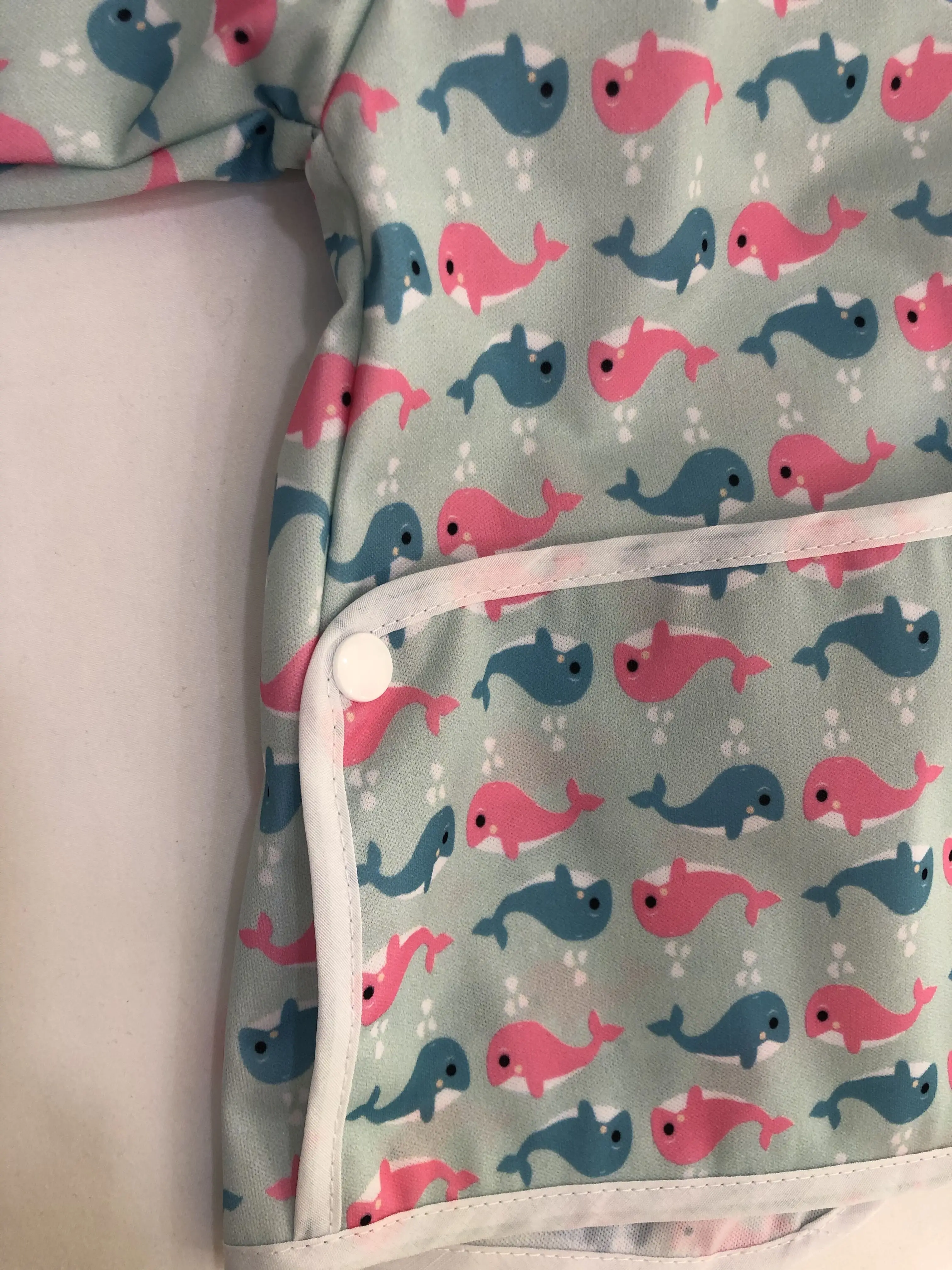 Комбинезон с длинными рукавами для маленьких детей; Нагрудник для маленьких детей