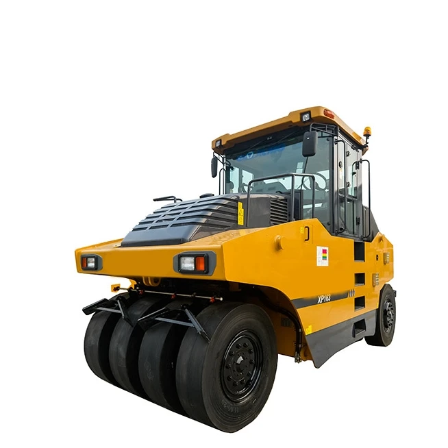 XP163 | 16 тонн 93 кВт и 2 м ширина уплотнения Пневматический шинный ролик Новое высокое качество дорожная техника