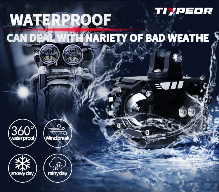 product tiypeor universal car motorcycle spotlight headlight fog light led auxiliary light assembly driving lamp for motorbike atv utv-4