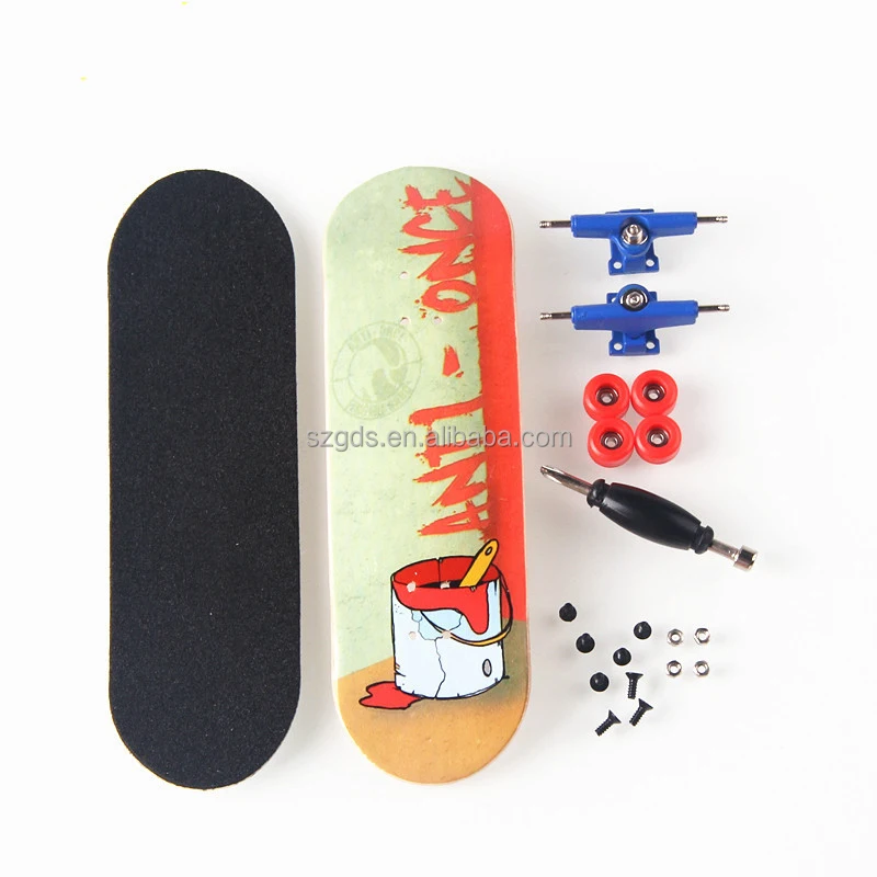 Wholesales Price Pack Finger Board Deck Truck Skateboard Graphic
