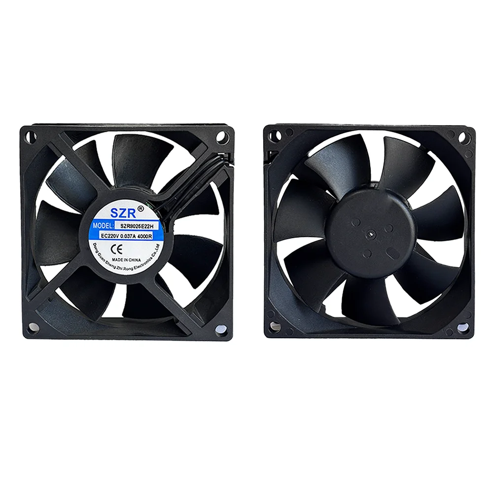 Industrial High-speed Plastic Radiator, 8025, Axial, Brushless - detail 12