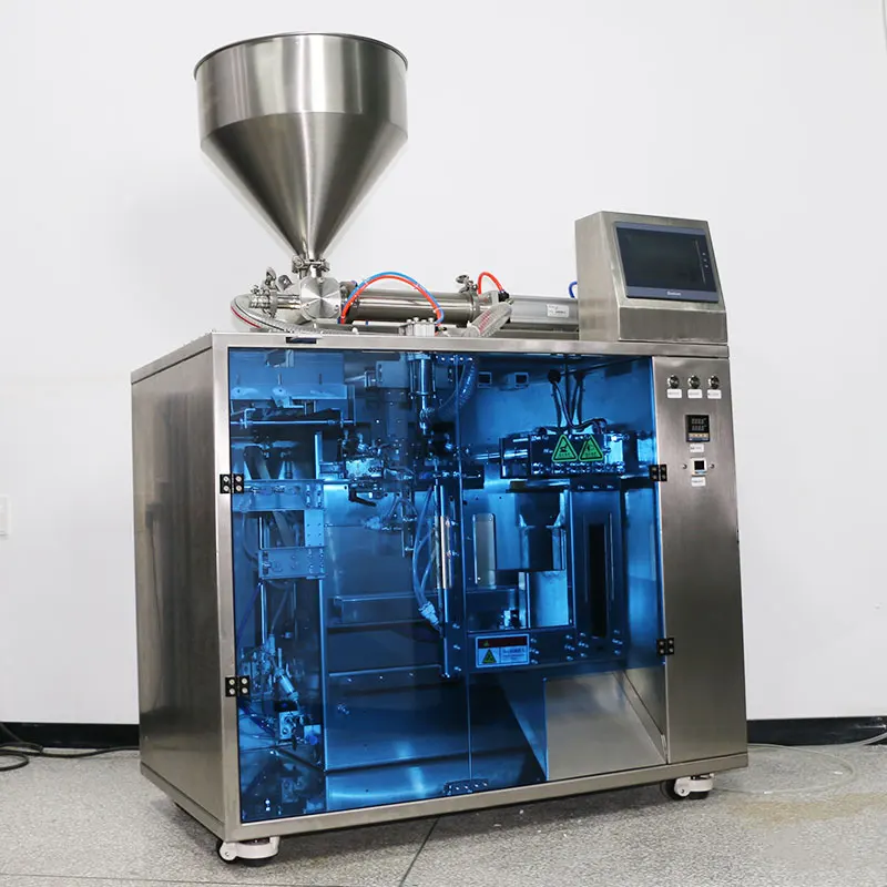 Automatic Juice Kiwi Juice Ketchup Milk Sauce Paste Stand up Pouch Premade Bag Filling Packaging Machine Doypack Packing Machine