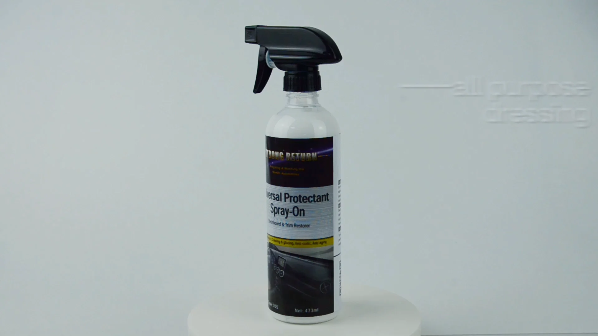 Strong Return 705 Dashboard Polish,Dashboard Wax,Plastic Panel Dressing ...
