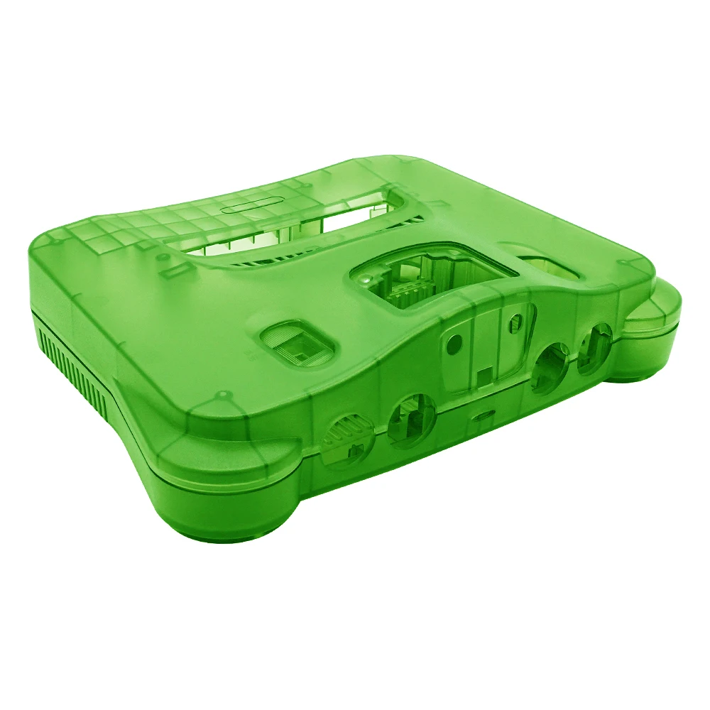 shell Bitfunx Ice Blue N64 Replacement Shell Transparent Case Protective
