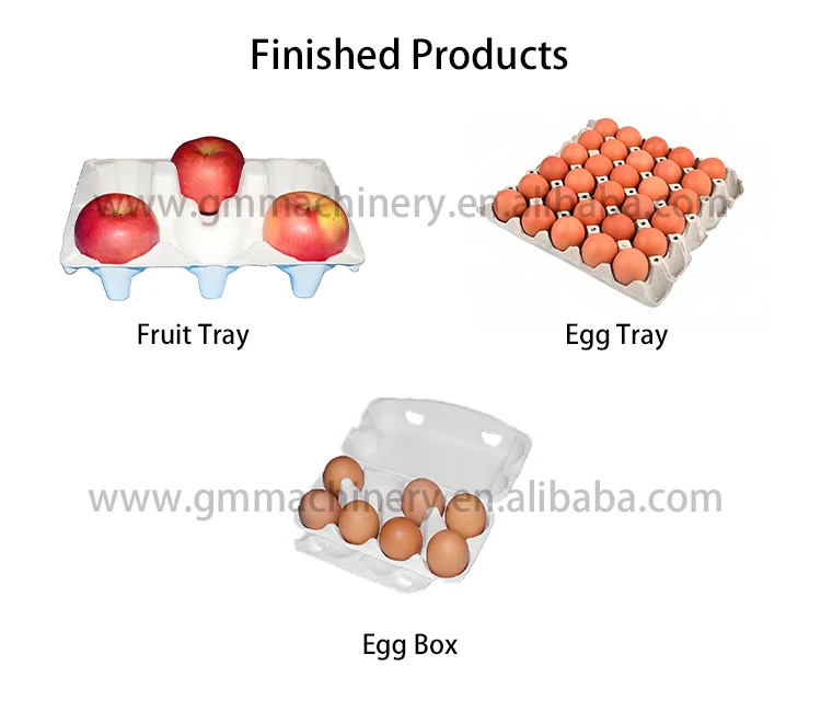 Guangmao Pulp Molding Paper Egg Tray Carton Box Mould Packing Making Machine factory