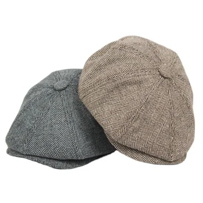 MIO Custom Vintage Newsboy Cap Gatsby Hat Flat Cap