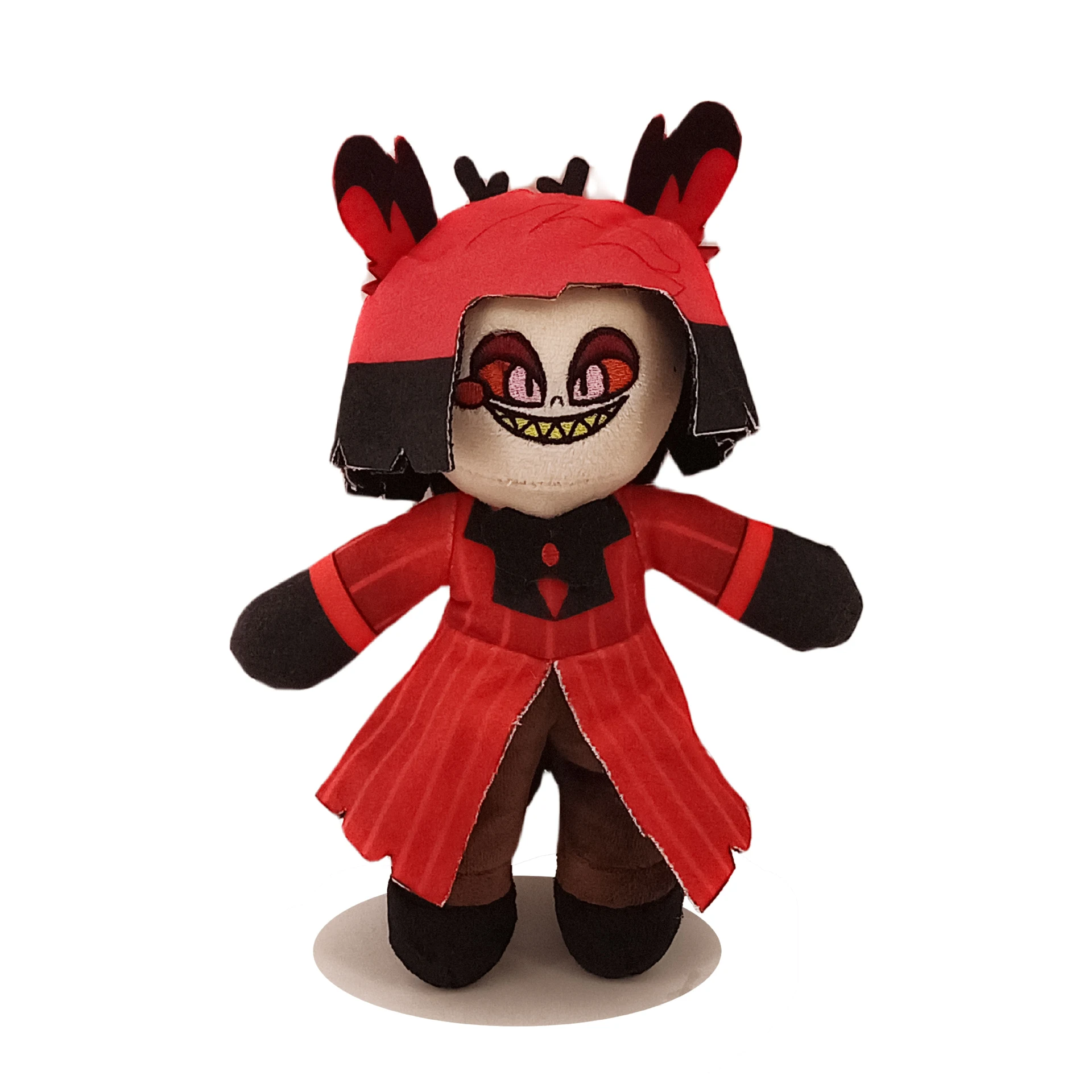 Soft Plush Alastor Anime Doll - Kawaii Stuffed Toy, OEM