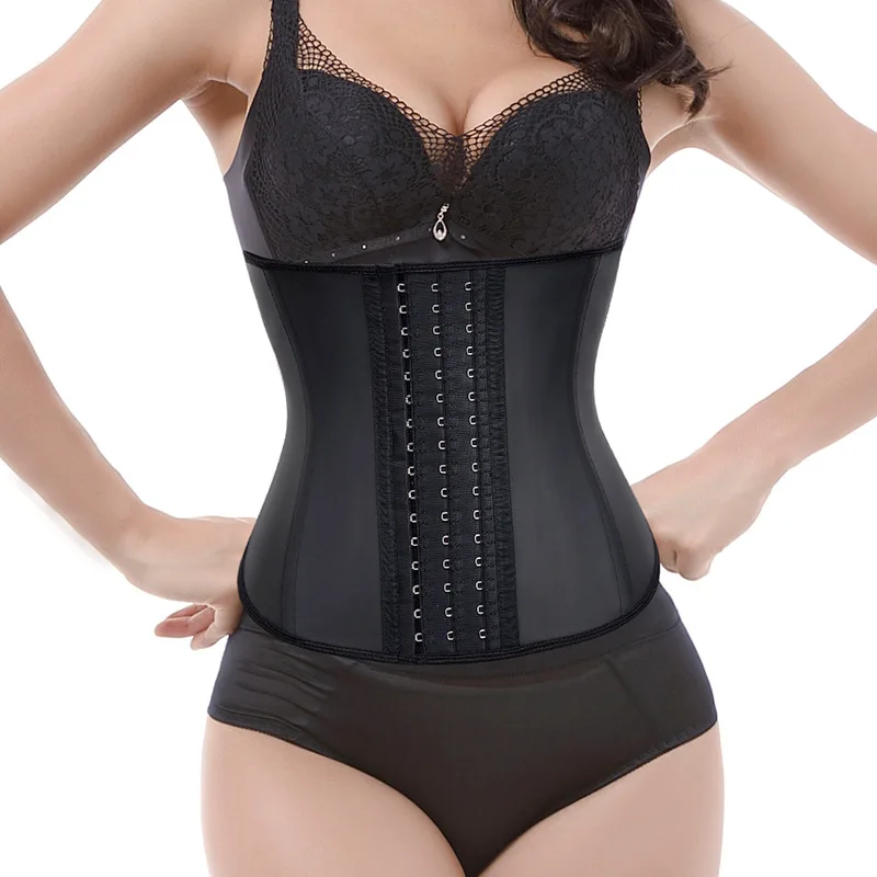 HKRXEC Hook-and-Eye Waist Trainer Corset Belt