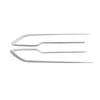 Silver*2-Stainless steel