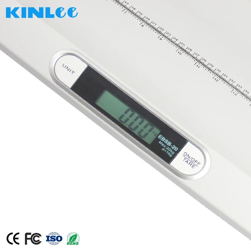 KinLee Portable Digital Baby Scale Slim Design Scale with Height Meter  Model EBSB-20 - Hayat Scientific