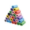 ถุงพลาสติกสีแดงผสมสีพื้น ผ้าไหม 0.8