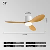 52INCH-White + wood