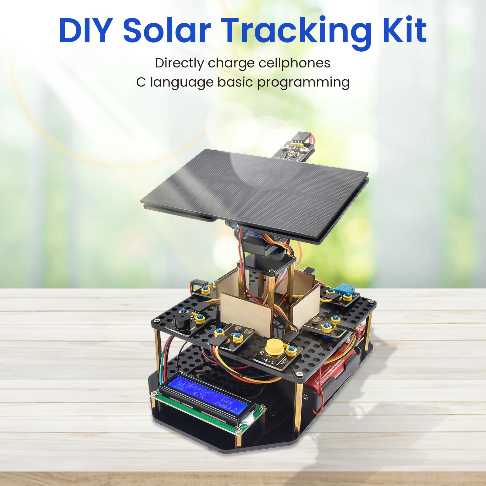 Ks0530 Keyes Tudio Solar Tracking Diy Kit Für Arduino - Buy ...