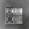 4 plaques d'aluminium-colle nécessaire pour la fixation