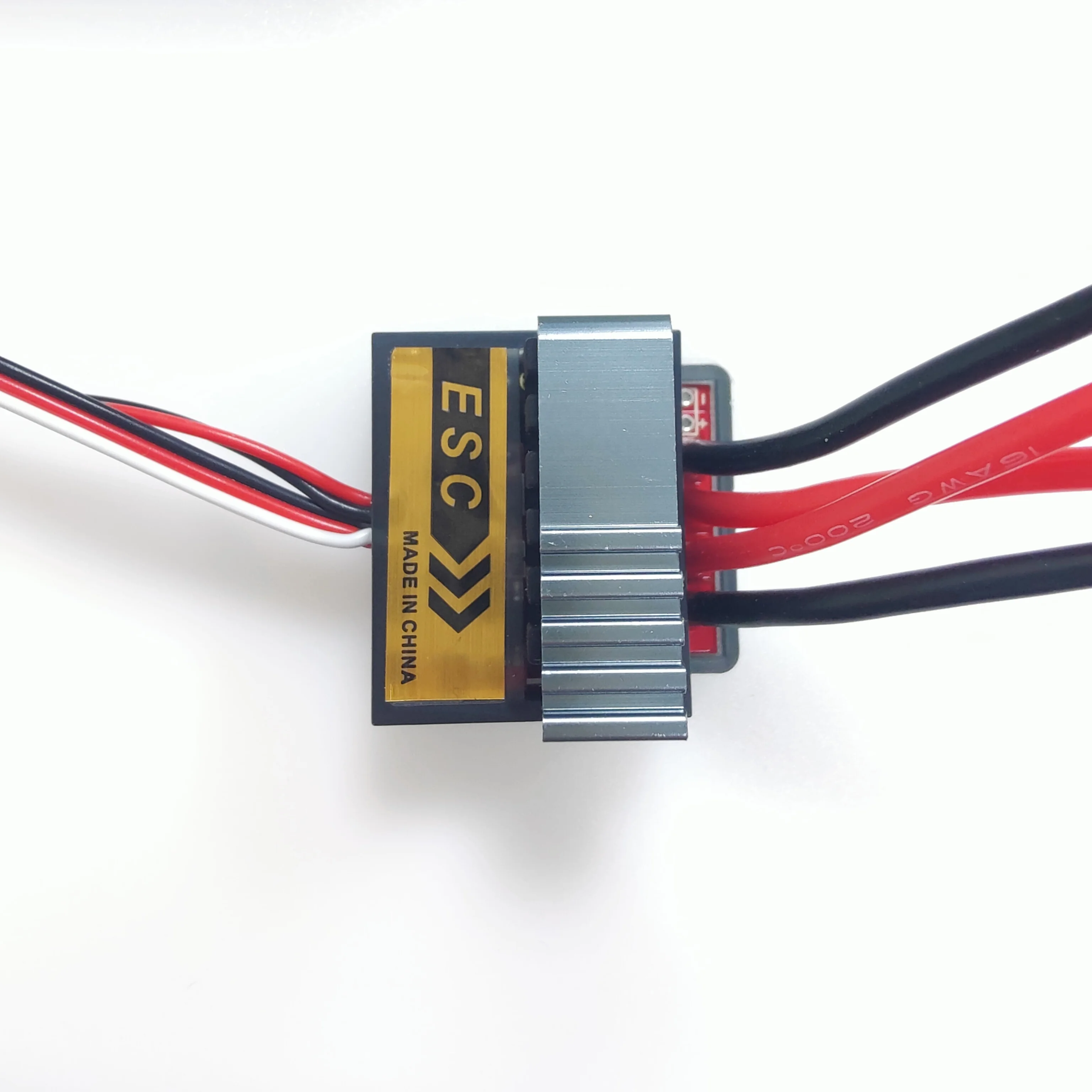 Controlador ESC De 320A Para Coches Y Barcos RC 1/10 – Con Freno, Disipador De Aluminio Y Compatible Con Motores Cepillados