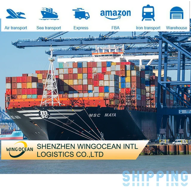Cheapest Logistics Agent Shipping FBA Door to Door Logistics Service LCL Shipping Agent From China to Taiwan