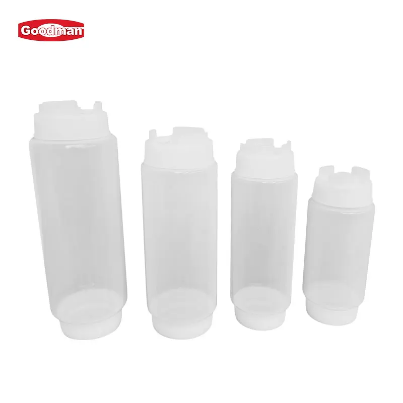 16oz. Fifo Sauce Squeeze Bottles, Polyethylene, White