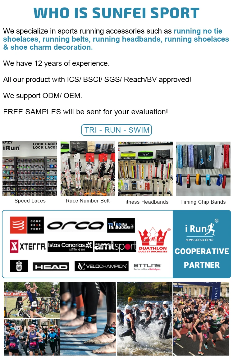 Irun Profile Design Timing Chip Strap Fitness Triathlon Ironman