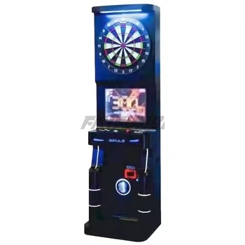Indoor Sport Arcade Darts Coin Operated Game Standing Dart Board Indoor Public Playground Video Version Dart Machine