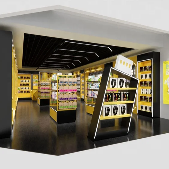 Electronics Showroom Design Mobile Shop Counters Mobile Phone Store Interior Design Decoration for Mobile Shop