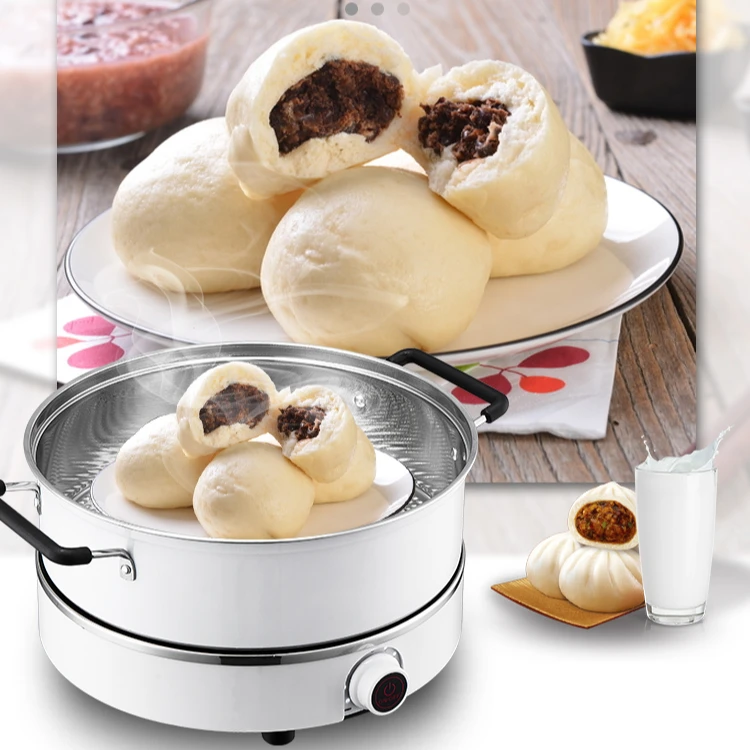 Table Top Single burner Multifunctional Round Fry Steam Noodle Auto Electrical Hot Pot Stove Induction Rice Electric Oven Cooker