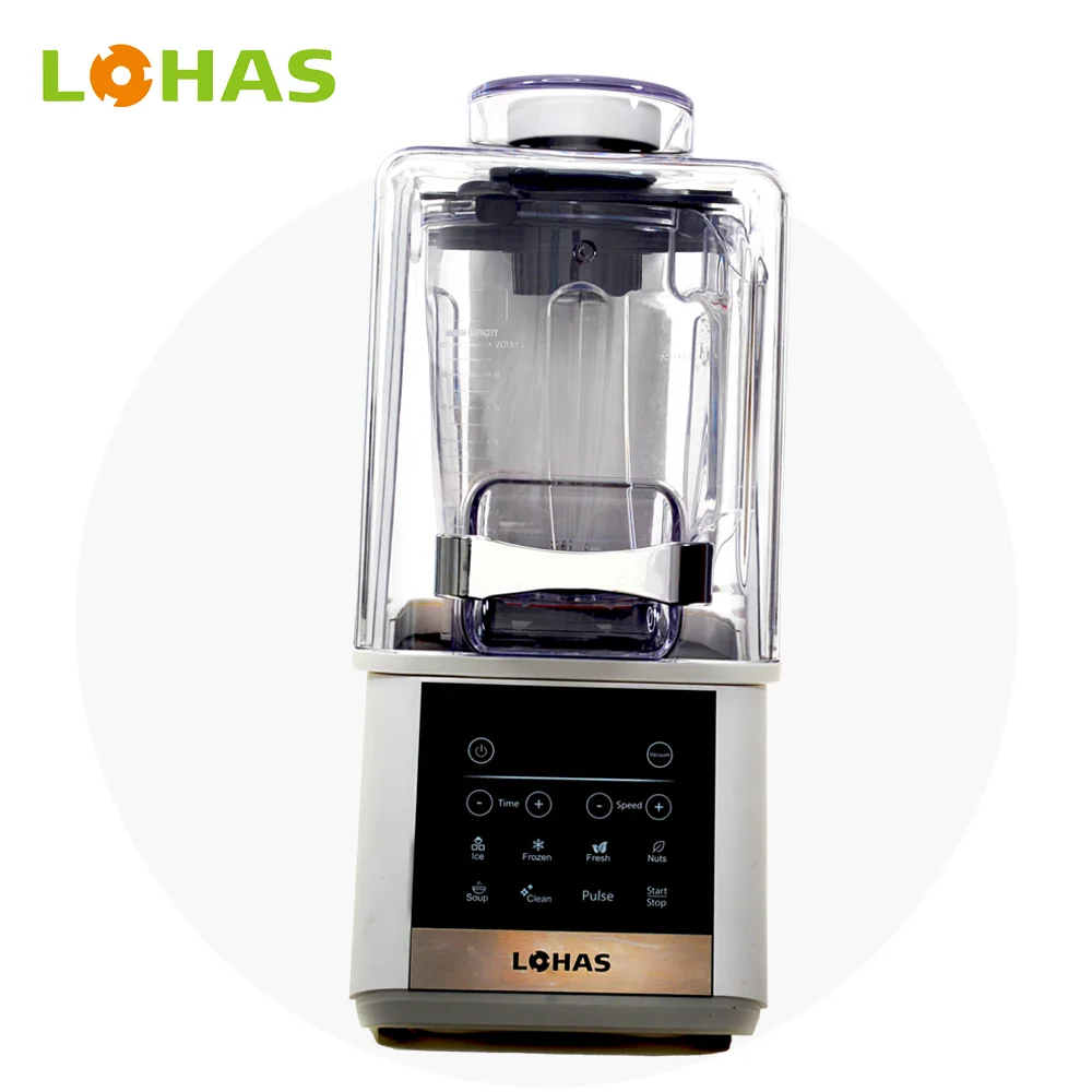 Lohas veleprodaja moćan vakuum blender pomoćnik za komercijalnu kuhinju električni juicer za voće 1800 W kućni procesor za hranu