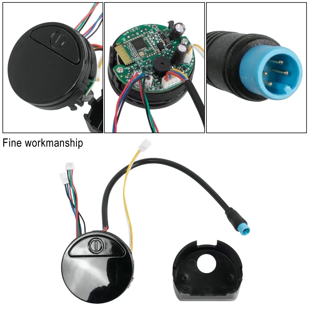 product new image escooter screen parts accessories ninebot e25 electric scooter kickscooter assembly control dashboard display-6