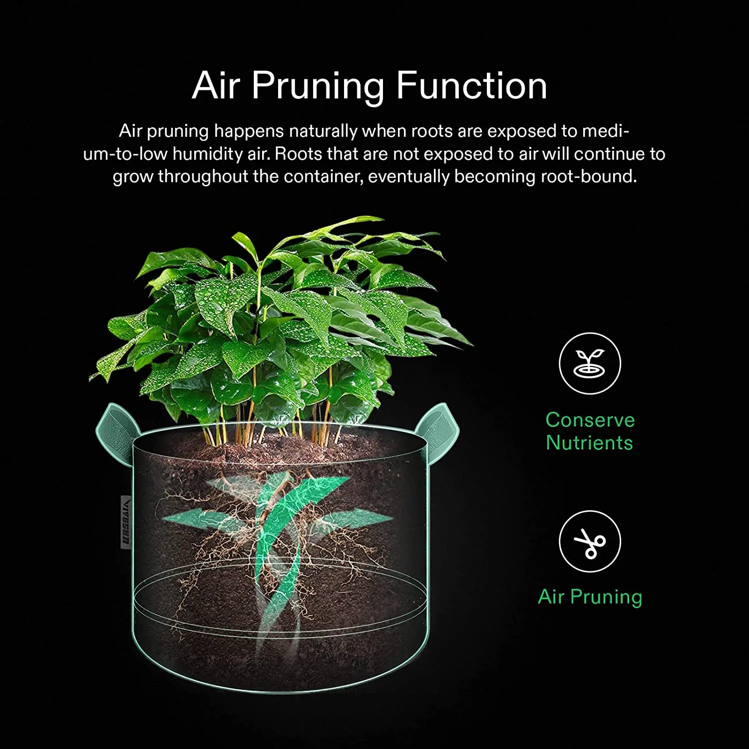1 2 3 5 10 15 20 Gallon Grow Bag Planting Vegetables Planter Tree Seeding Pots Flower Pot Fabric Plant Grow Bags H1a317d3472c74852a1ed6ffaeda8f2026