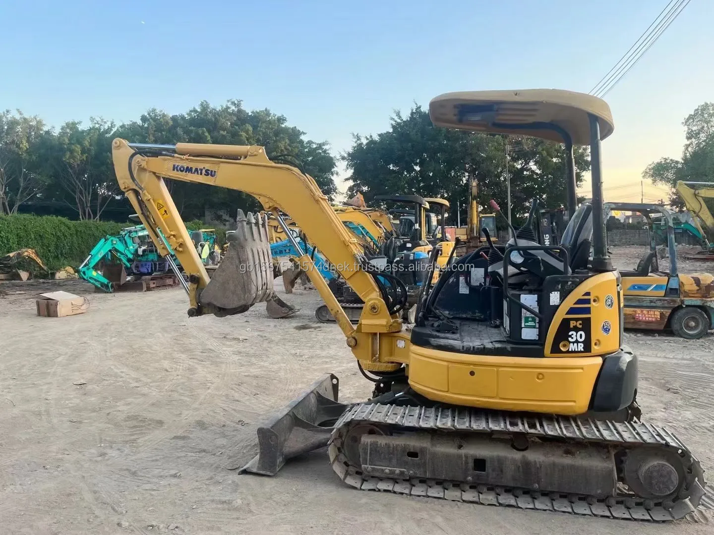 Alibaba.com: Komatsu PC30, PC35MR, PC56-7 Mini Excavators - Used ...